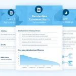 Discover the power of the Receivables Turnover Ratio in optimizing your business's cash flow and financial health with this comprehensive infographic.