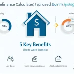 Discover how refinancing your mortgage could save you thousands with our easy-to-use Refinance Calculator infographic.