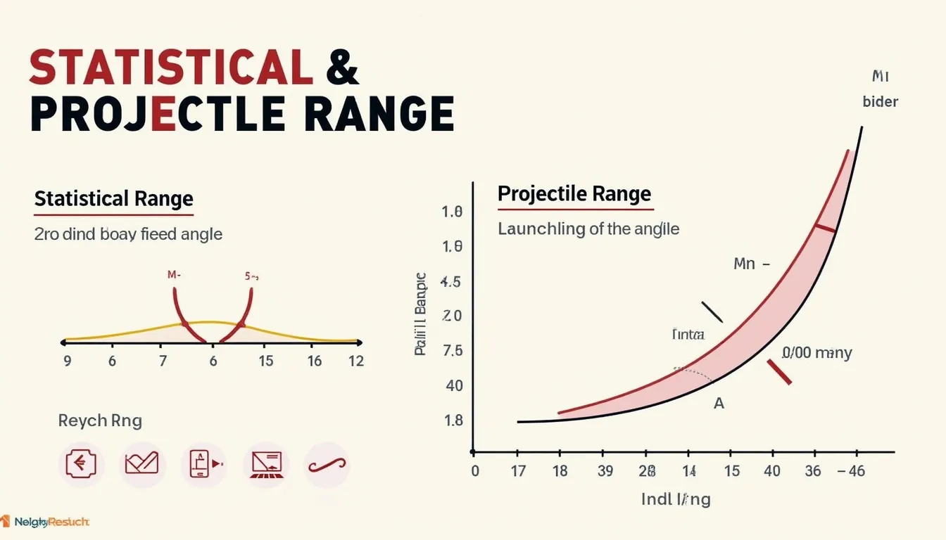 Discover the power of range analysis with our dual-purpose calculator for statistical and projectile motion studies.