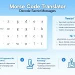 Unlock the world of dots and dashes with our Morse Code Translator infographic, showcasing how to decode secret messages and explore modern applications of this historic communication method.