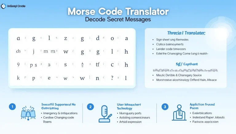 Unlock the world of dots and dashes with our Morse Code Translator infographic, showcasing how to decode secret messages and explore modern applications of this historic communication method.