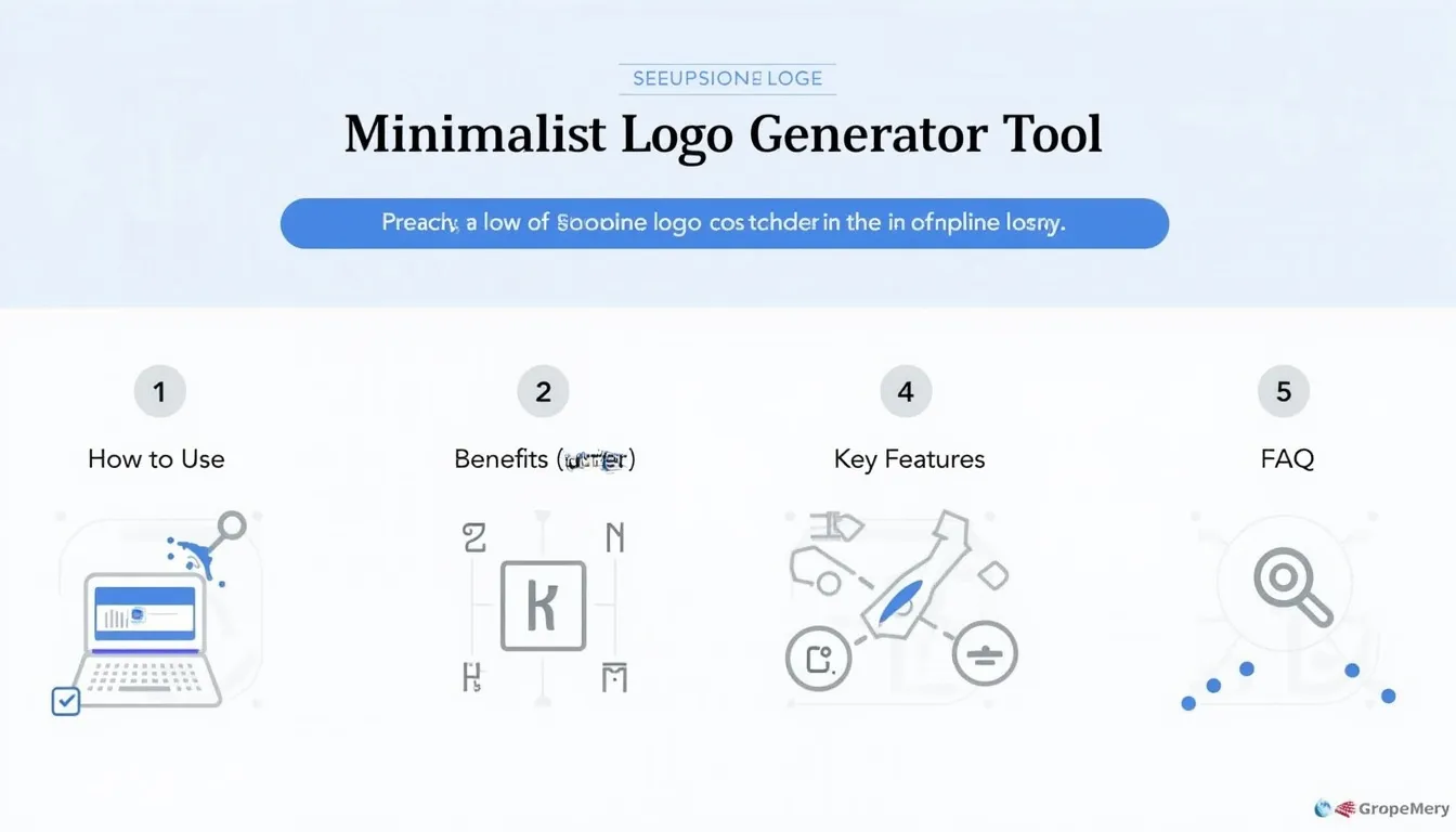 Discover the power of minimalist logo design with our AI-powered generator tool – simplify your branding process and create impactful visual identities effortlessly.