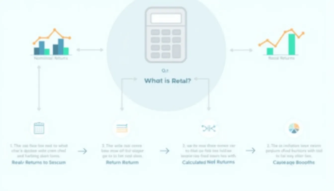 Discover the true value of your investments with our Inflation Adjusted Return Calculator infographic, revealing how to measure real performance beyond nominal gains.