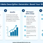 Discover how our AI Meta Description Generator can revolutionize your SEO strategy with this informative infographic.