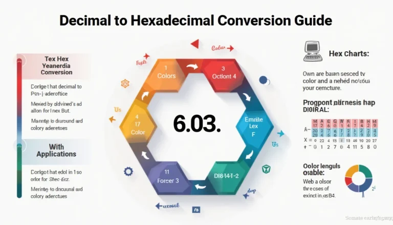 Unlock the power of number systems with our comprehensive Decimal to Hexadecimal Conversion Guide, perfect for programmers, designers, and tech enthusiasts alike.