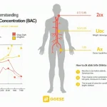 Discover the science behind Blood Alcohol Concentration (BAC) and learn how to use our BAC calculator responsibly with this comprehensive infographic.