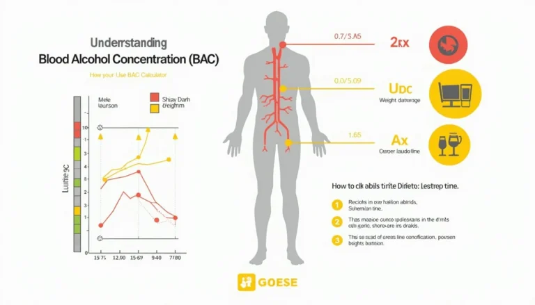 Discover the science behind Blood Alcohol Concentration (BAC) and learn how to use our BAC calculator responsibly with this comprehensive infographic.