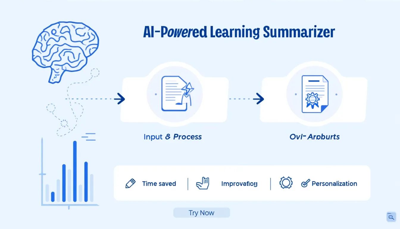 Revolutionize your learning with AI: Personalized summaries in minutes, tailored to your interests and schedule.