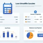 Discover your maximum borrowing potential with our Loan Affordability Calculator infographic – a visual guide to smart financial planning.