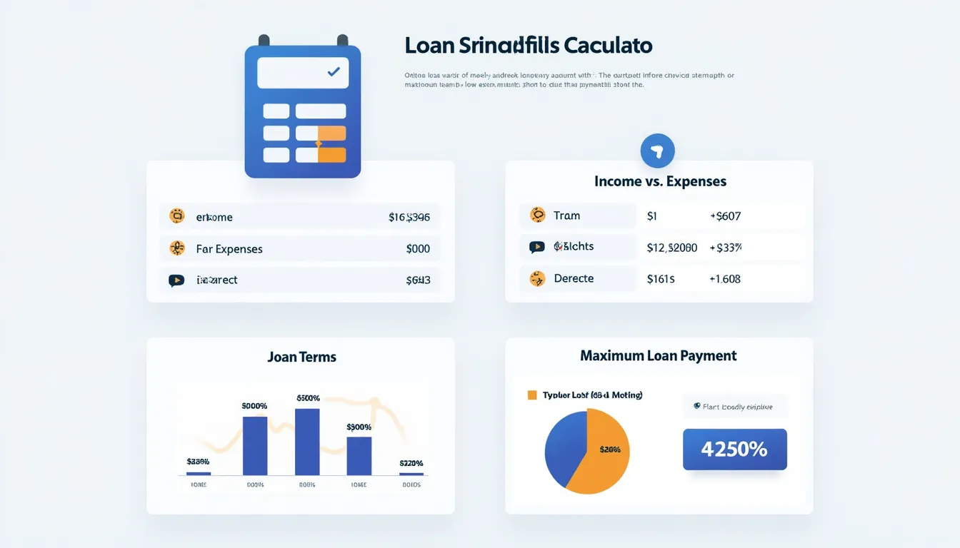 Discover your maximum borrowing potential with our Loan Affordability Calculator infographic – a visual guide to smart financial planning.