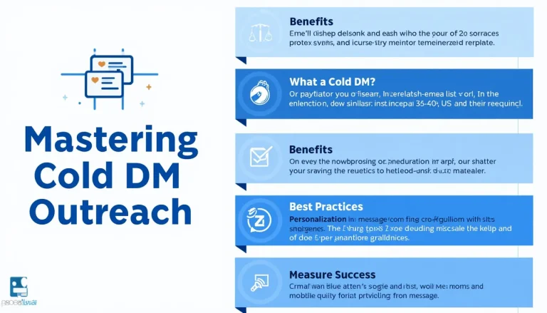 Unlock the power of authentic cold outreach with our comprehensive guide to mastering Cold DM strategies.