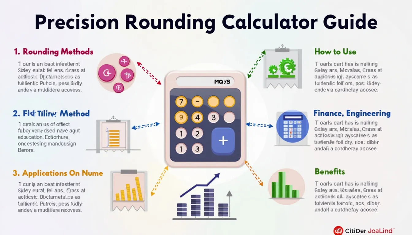 Master the art of precision with our comprehensive guide to the Rounding Calculator, featuring various methods, applications, and benefits for accurate numerical representation.