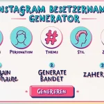 Entdecken Sie unseren innovativen Instagram-Benutzernamen-Generator: Kreieren Sie einzigartige, persönliche Profile mit Leichtigkeit!