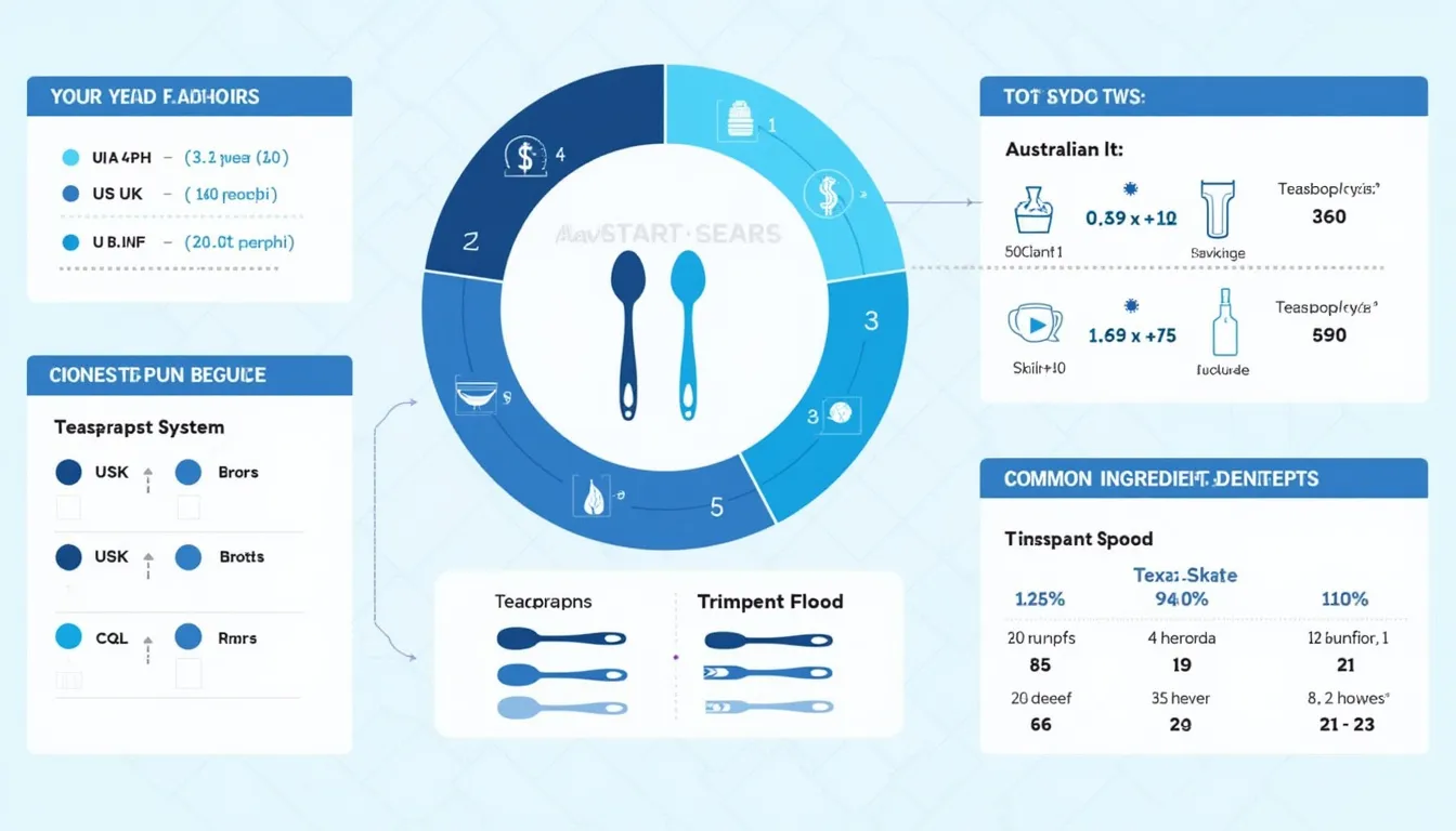 Simplify your kitchen measurements with our comprehensive Teaspoons to Tablespoons Converter Guide, featuring easy-to-understand conversions and ingredient densities.