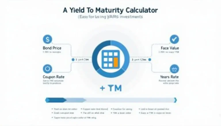 Unlock the power of bond investing with our Yield to Maturity Calculator infographic – your key to making informed fixed-income investment decisions.