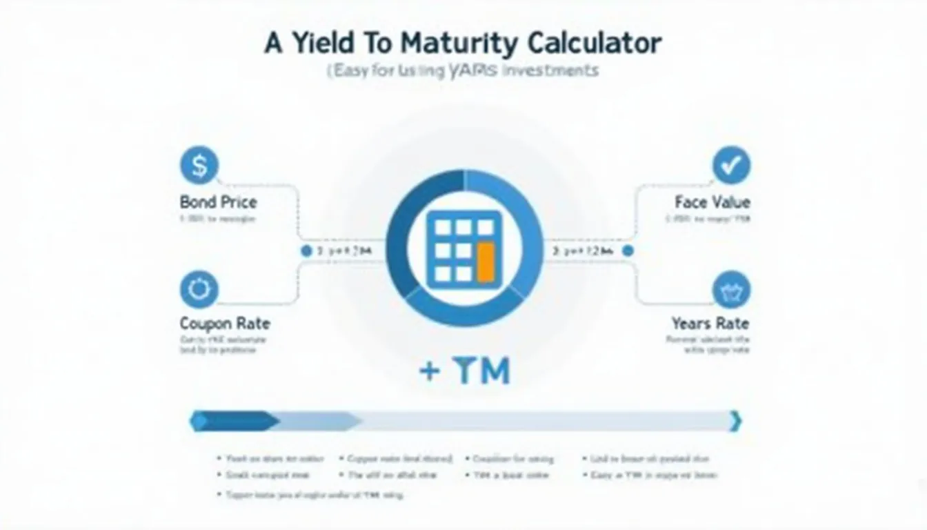 Unlock the power of bond investing with our Yield to Maturity Calculator infographic – your key to making informed fixed-income investment decisions.