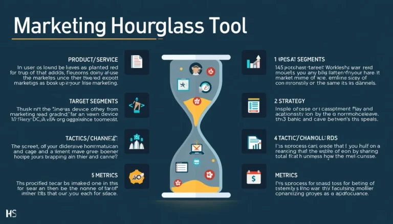 Unlock the power of targeted marketing with our comprehensive Marketing Hourglass Tool Guide infographic.