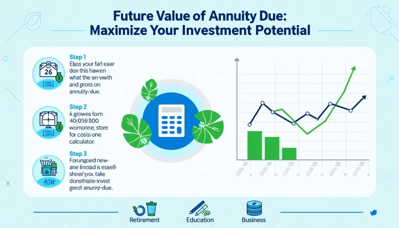 Unlock the power of regular investments with our Future Value of Annuity Due Calculator – visualize your financial growth and plan for a secure future.