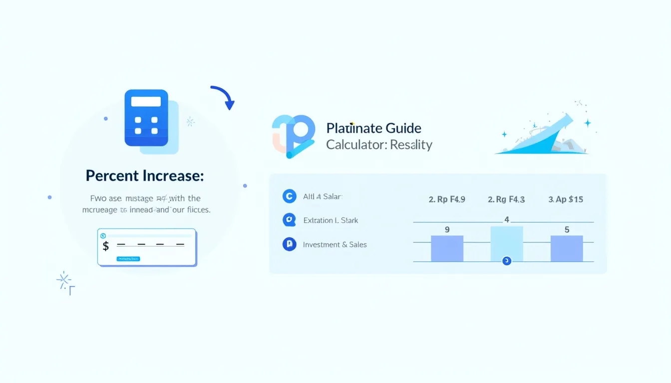 Discover how to effectively use a Percent Increase Calculator with our comprehensive visual guide, perfect for financial analysis, business growth tracking, and personal finance management.