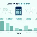 Visualize your college expenses with our comprehensive College Cost Calculator infographic, breaking down key financial aspects of higher education.