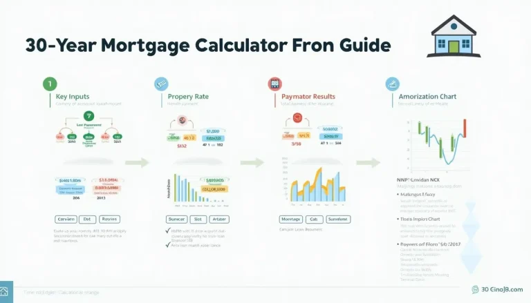 Unlock the power of informed mortgage decisions with our comprehensive 30-Year Mortgage Calculator Guide infographic.