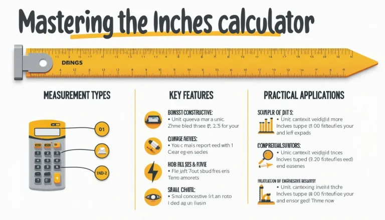 Unlock the power of precise measurements with our comprehensive guide to the Inches Calculator – your go-to tool for effortless conversions and calculations.