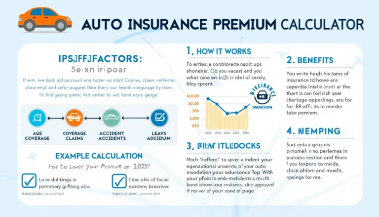 Demystify your auto insurance costs with our comprehensive guide to using the Premium Calculator effectively.