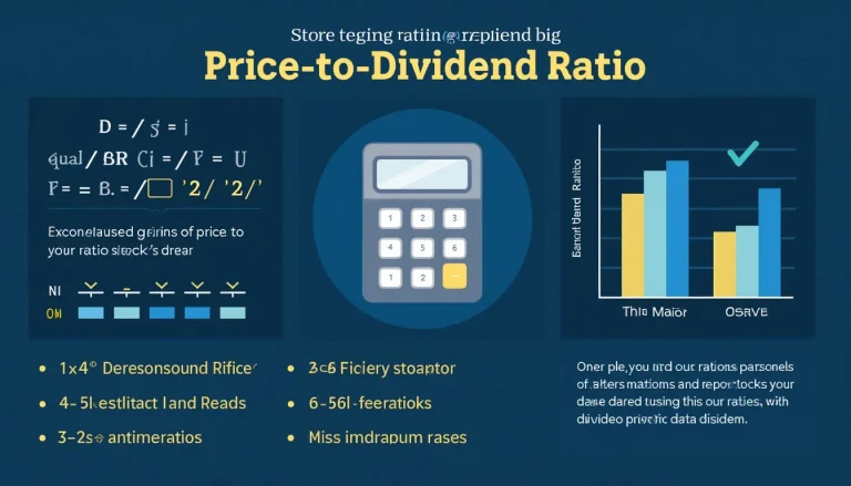 Unlock the power of dividend investing with our Price to Dividend Ratio infographic – your visual guide to smarter stock valuation.