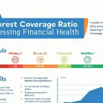 Unlock the power of financial analysis with our comprehensive guide to the Interest Coverage Ratio, visualized in this informative infographic.