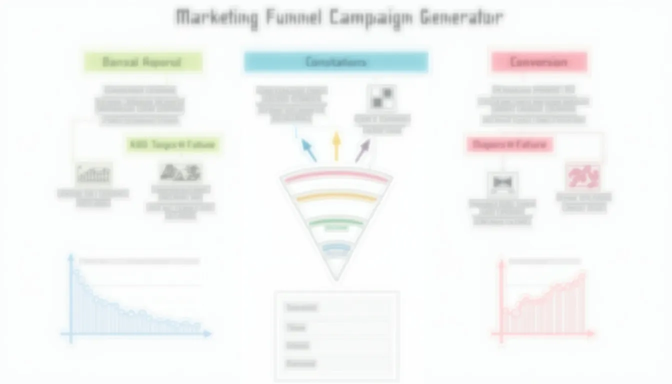 Boost your marketing efforts with our Marketing Funnel Campaign Generator - create targeted strategies for every stage of the customer journey!