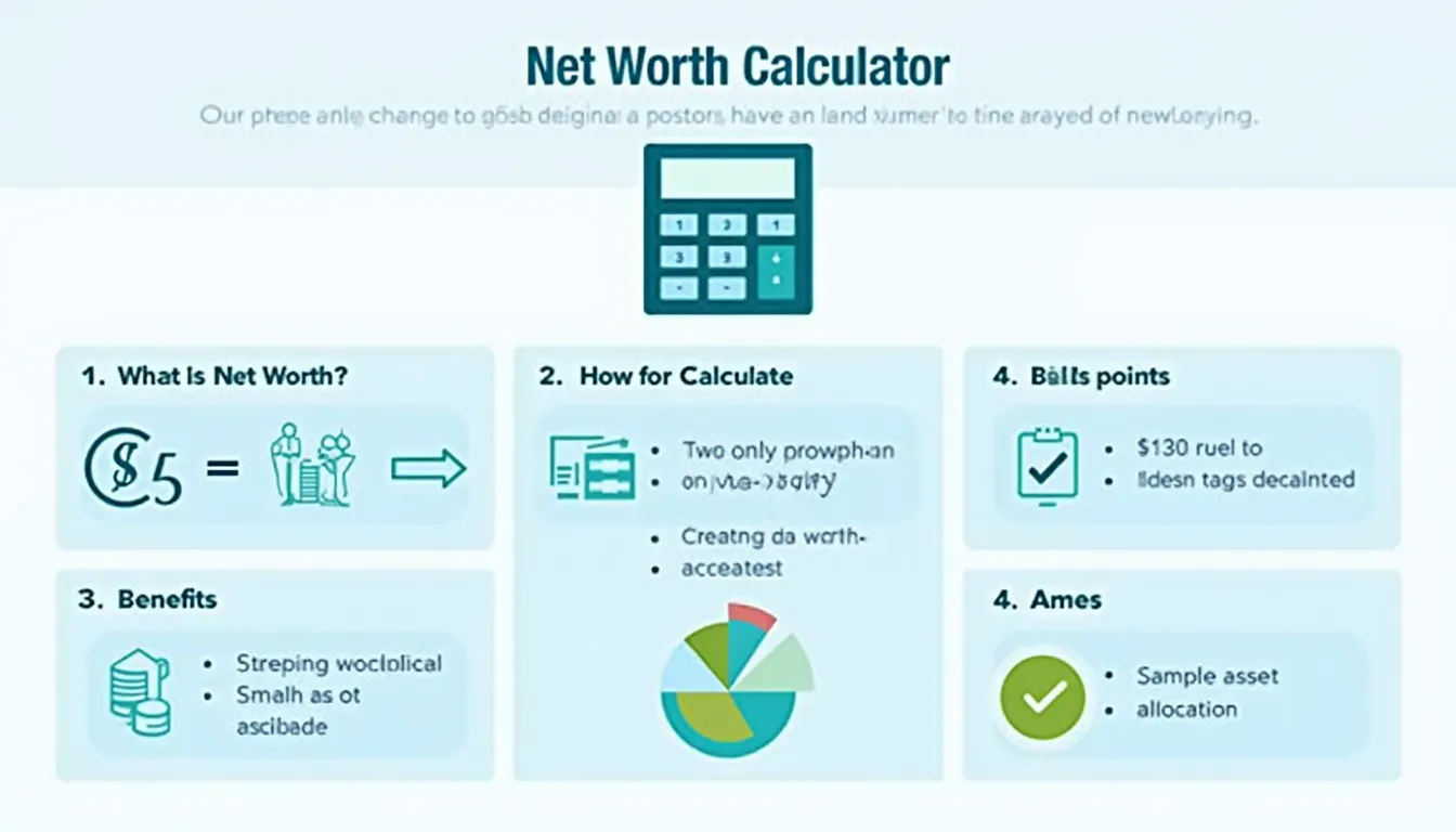 Discover the power of knowing your net worth with our comprehensive infographic guide to financial health assessment.