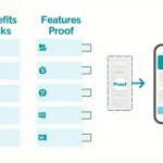 Unlock the power of persuasive marketing with the Benefits-Features-Proof framework, illustrated in this comprehensive infographic.