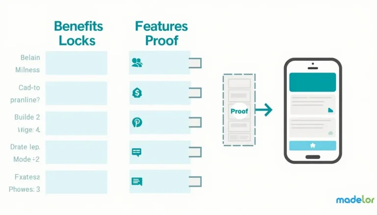 Unlock the power of persuasive marketing with the Benefits-Features-Proof framework, illustrated in this comprehensive infographic.