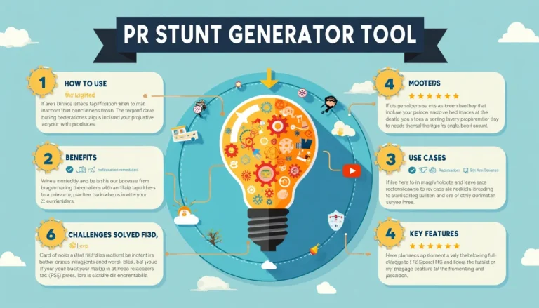 Unlock the power of innovative PR with our interactive PR Stunt Generator Tool - your key to creating buzz-worthy media coverage ideas in minutes!