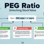 Discover how the PEG ratio can revolutionize your stock valuation process with our comprehensive infographic guide.