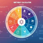 Unlock the secrets of your birth date with our comprehensive Birthday Calculator infographic, revealing fascinating insights from astrology to numerology.