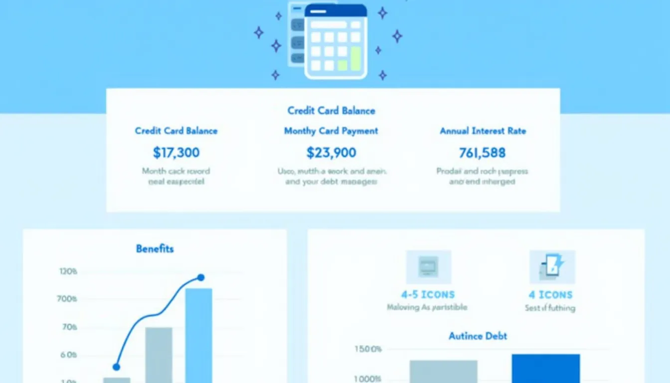 Visualize your path to financial freedom with our Credit Card Payoff Calculator infographic – your guide to strategic debt repayment and a debt-free future.