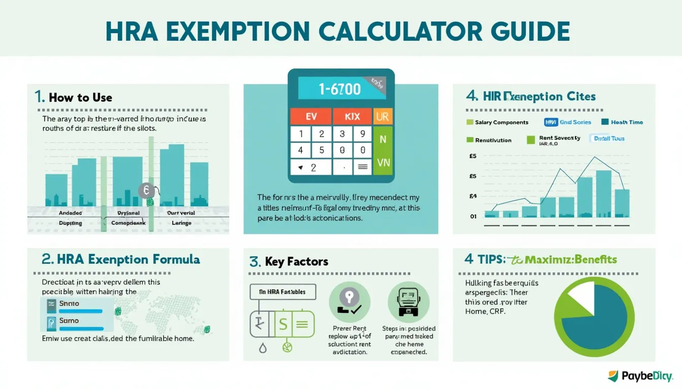 Unlock the power of HRA exemption with our comprehensive visual guide, helping you maximize your tax savings effortlessly.