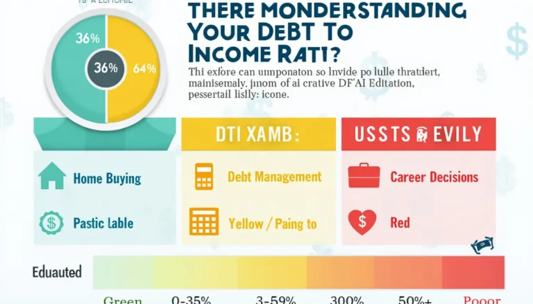 Visualize your financial health with our comprehensive Debt-to-Income Ratio infographic, showcasing key insights for smart money management.