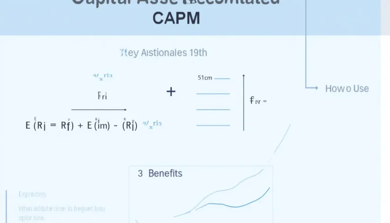 Unlock the power of risk-adjusted returns with our CAPM Calculator infographic – your guide to smarter investment decisions.