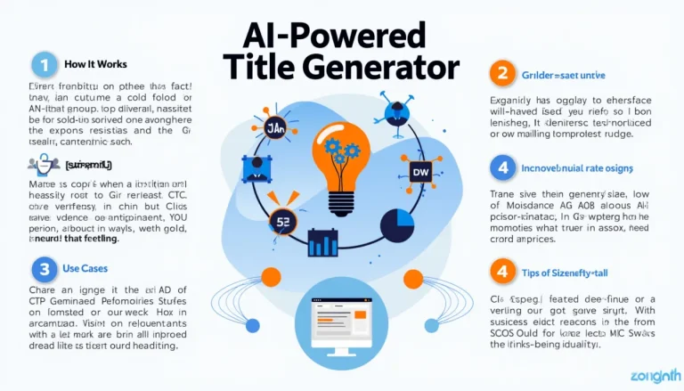 Revolutionize your content strategy with our AI-Powered Title Generator: Boost engagement, save time, and stay ahead of the competition.