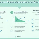 Visualize the power of loan amortization with our comprehensive infographic, breaking down complex financial concepts into easy-to-understand components.