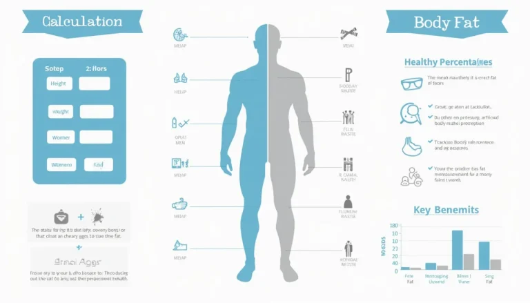 Discover the power of body fat percentage tracking with our comprehensive infographic guide to using the US Navy method calculator.