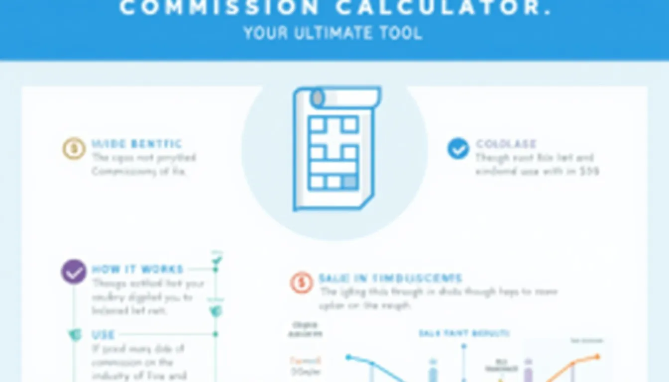 Discover the power of precise commission calculations with our comprehensive infographic on the Commission Calculator tool.