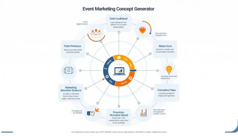 Revolutionize your event marketing strategy with our AI-powered Concept Generator - turning inputs into innovative ideas in seconds!