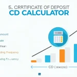 Maximize your savings with our Certificate of Deposit (CD) Calculator infographic, visually explaining how to calculate and optimize your CD investments.