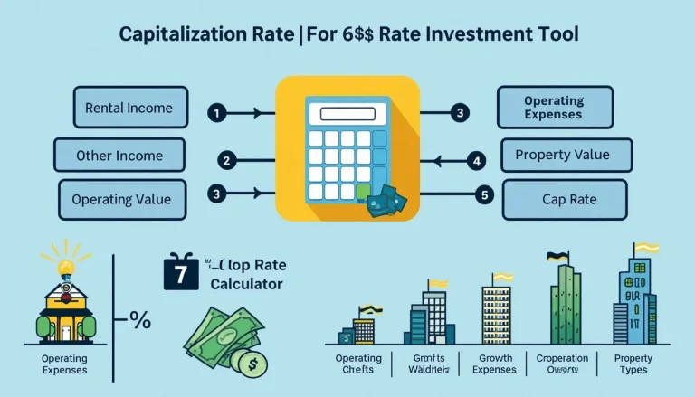 Unlock the power of Capitalization Rate in real estate investing with this comprehensive infographic guide.