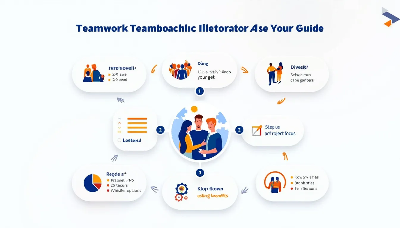 Unlock the power of visual storytelling with our comprehensive guide to the Teamwork Illustration Generator, transforming team dynamics into captivating visuals.