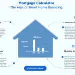 Unlock the power of informed home financing with our comprehensive Mortgage Calculator infographic, guiding you through key factors that impact your monthly payments.