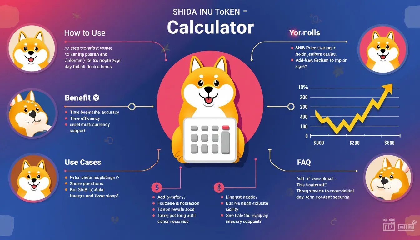 Unlock the power of your Shiba Inu investments with our comprehensive calculator guide – from real-time valuations to multi-currency insights!